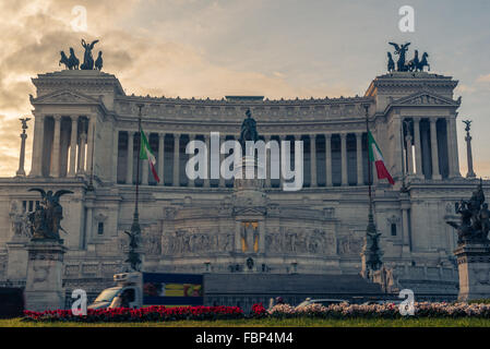 Rome, Italie : Vittoriano Banque D'Images