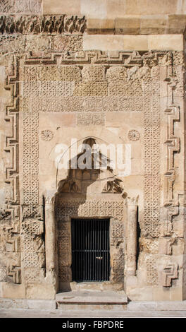 Mosquée Ulucami Sivas Divrigi Turquie pierre encarvings Banque D'Images