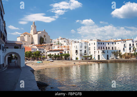 Cadaques, Costa Brava, Espagne Banque D'Images