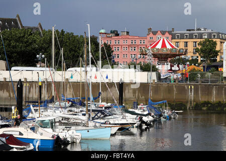 La marina à Bangor, Co Down, Irlande du Nord. Banque D'Images