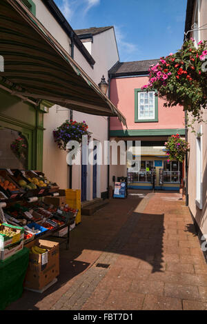 De nouvelles places shopping Penrith, Cumbria, England, UK Nord Banque D'Images