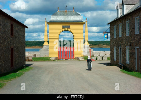 Fortress of Louisbourg National Historic Site Cape Breton, Nova Scotia Canada Banque D'Images