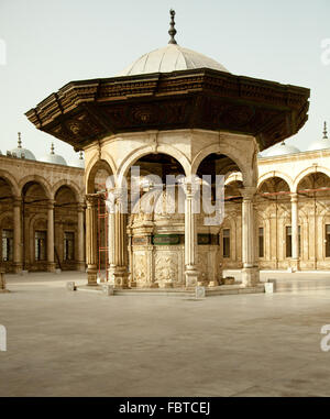 Le Caire Égypte mosquée et bâtiments religieux dans la Citadelle Banque D'Images