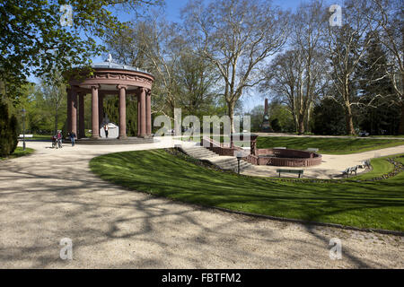 La fontaine de l'Elizabeth 1834 Banque D'Images