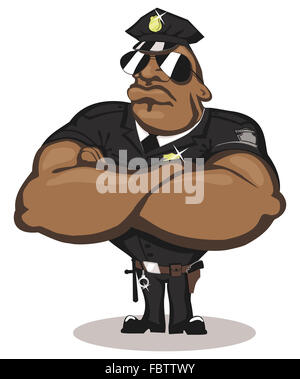 Policier Banque D'Images