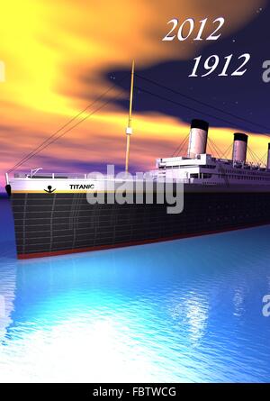 Titanic Banque D'Images