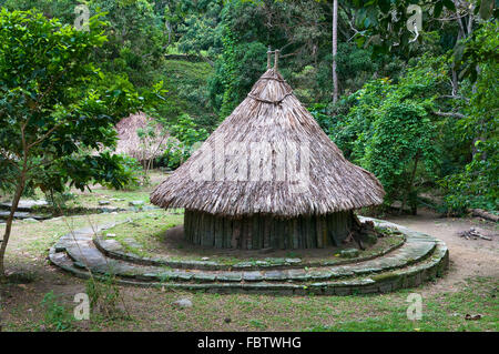 Pueblito site archéologique du parc national Tayrona, Colombie Banque D'Images