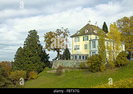 Château avec d'Arenenberg, Napoleonmuseum CH Banque D'Images