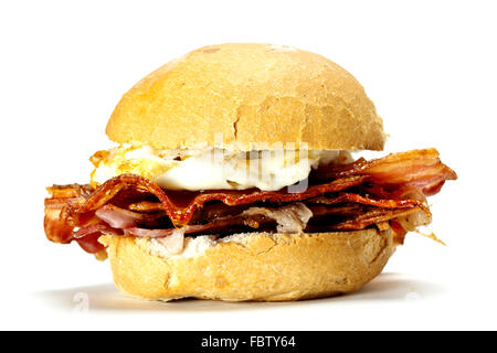 Bacon et egg roll. Banque D'Images