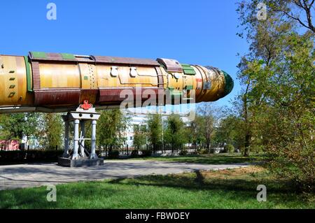 Les missiles balistiques de l'élément Banque D'Images