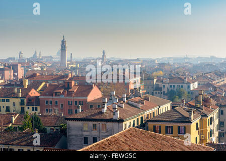 La vie de la rue de Venise. Venise, Italie Banque D'Images