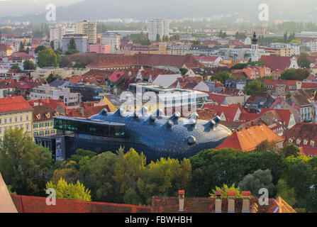 Kunsthaus Graz - Graz Art Museum 01 Banque D'Images