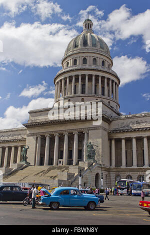 Capitol à La Havane Banque D'Images