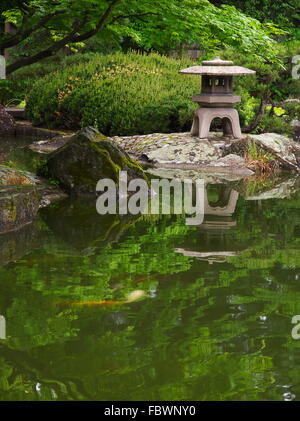 Jardin japonais Banque D'Images