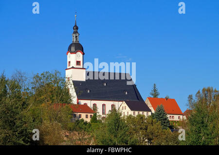 Wechselburg Kloster - Abbaye 01 Wechselburg Banque D'Images
