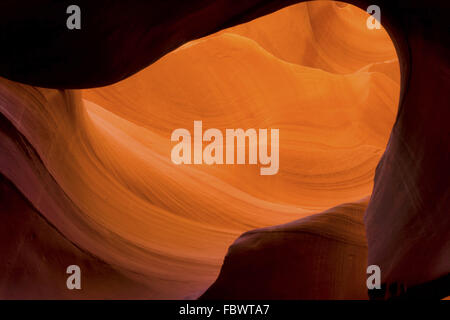 Couleurs du Lower Antelope Canyon Banque D'Images