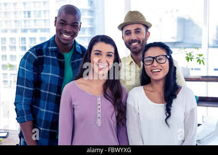 Portrait des gens d'affaires ethniques multiples Banque D'Images