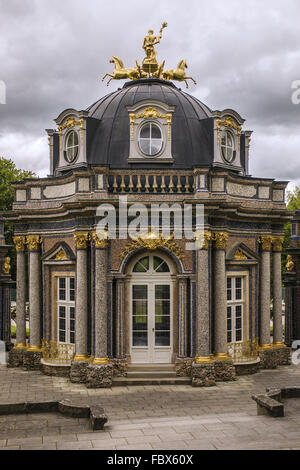 Hermitage à Bayreuth - temple du soleil Banque D'Images