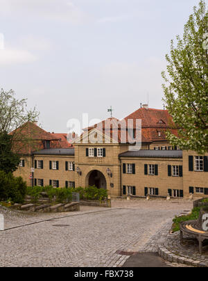 Village bavarois ville de Castell en Bavière, Allemagne Banque D'Images