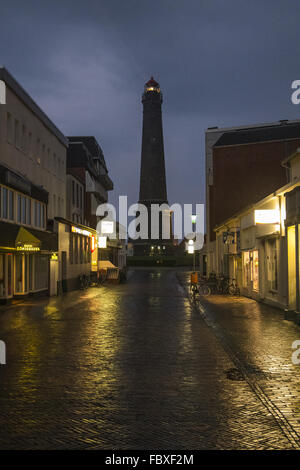 Le Strandsta├Pluie sur ƒe Banque D'Images