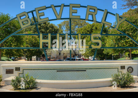 Beverly Hills sign Banque D'Images