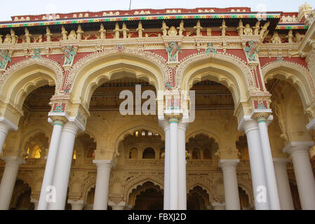 Palais Thirumalai Nayak Banque D'Images