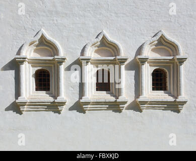 Bâtiment de l'ancienne Russie fragmenter avec windows Banque D'Images