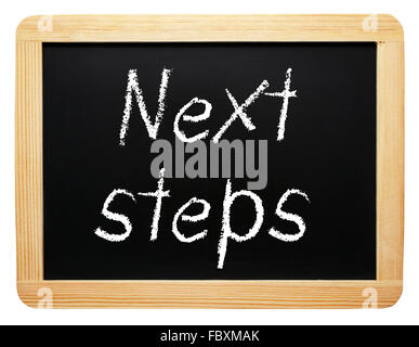 Prochaines étapes Banque D'Images