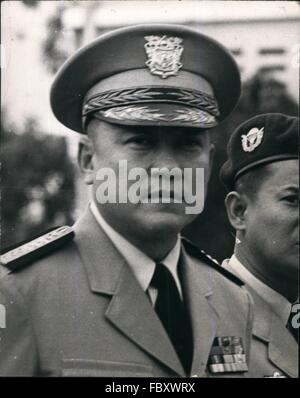 1978 - haut dirigeants de la junte militaire du Sud Vietnam. Le général Tran Van Don, Ministre de la défense et premier vice-ministre. © Keystone Photos USA/ZUMAPRESS.com/Alamy Live News Banque D'Images