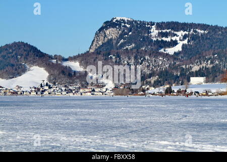 Vallée de Joux et le lac Banque D'Images