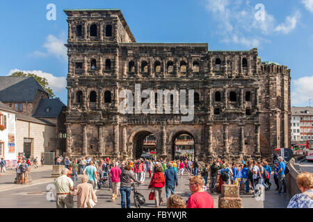 Porta Nigra de Trèves Banque D'Images