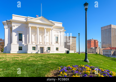 Virginia State Capitol à Richmond, Virginie, USA. Banque D'Images