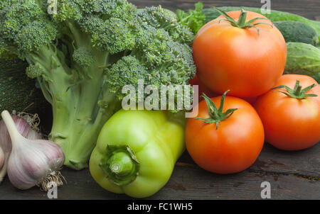 Nature morte de légumes Banque D'Images