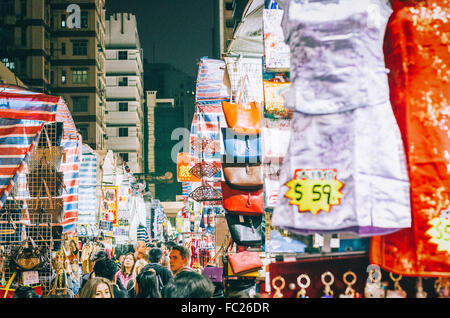 Marché des dames à Mongkok Banque D'Images