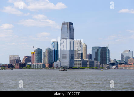 New Jersey Waterfront Banque D'Images