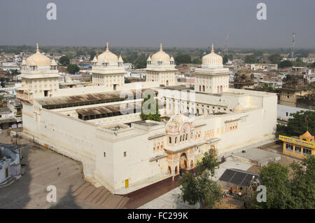 Ram Raja Temple. Orchha. Le Madhya Pradesh. L'Inde Banque D'Images