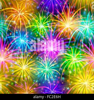 Sans artifice, Illustration de Vecteur