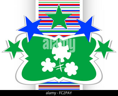 Web App fleur vecteur icône bouton brillant Banque D'Images