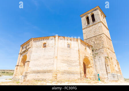 Segovia Espagne Église Veracruz Banque D'Images