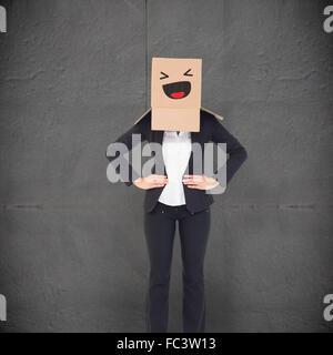 Libre de droits avec fort sur la tête Banque D'Images