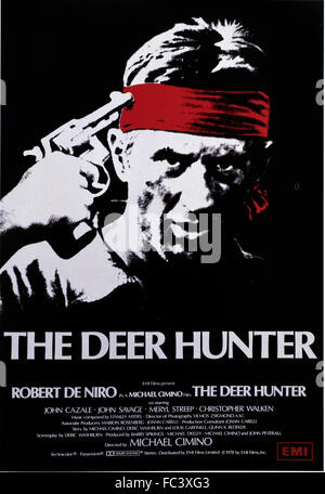 Le Deer Hunter - Film Affiche - 1978 Banque D'Images