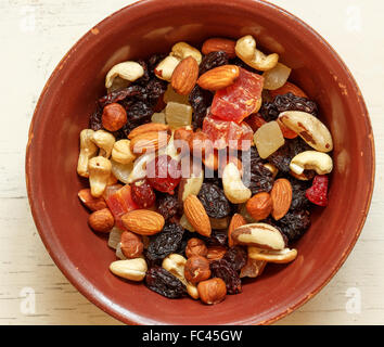 Les noix et fruits secs Banque D'Images