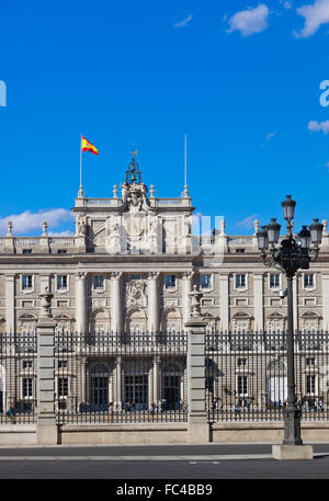 Palais Royal à Madrid, Espagne Banque D'Images