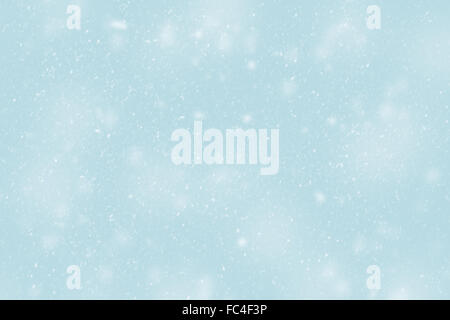 Flou de neige projecteurs sur abstract background Banque D'Images