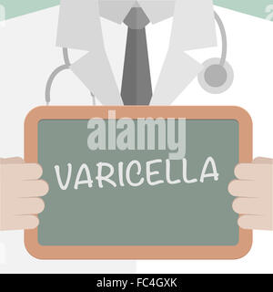 Varicelle Banque D'Images