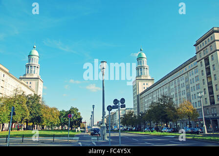 Berlin Frankfurter Allee Banque D'Images