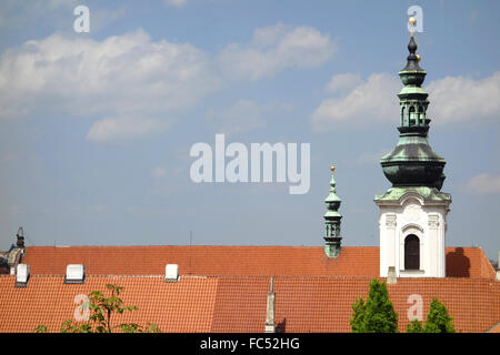 Le monastère de Strahov Prague Banque D'Images