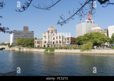 Dôme de la bombe atomique Hiroshima Banque D'Images