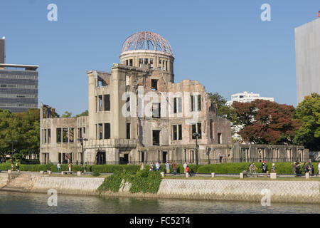 Dôme de la bombe atomique Hiroshima Banque D'Images