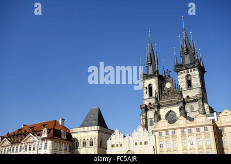 Teynchurch à Prague Banque D'Images